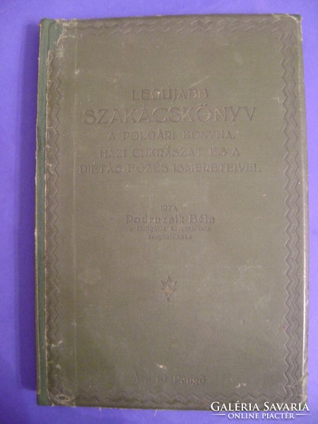 1928 POLGÁRI KONYHA SZAKÁCSKÖNYV