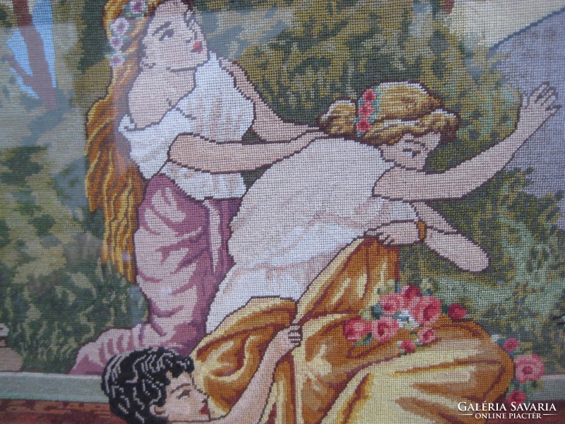 A needle baroque scene, large in size