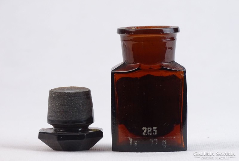 0J493 Antik gyógyszeres patika üveg PHENOMERBOR