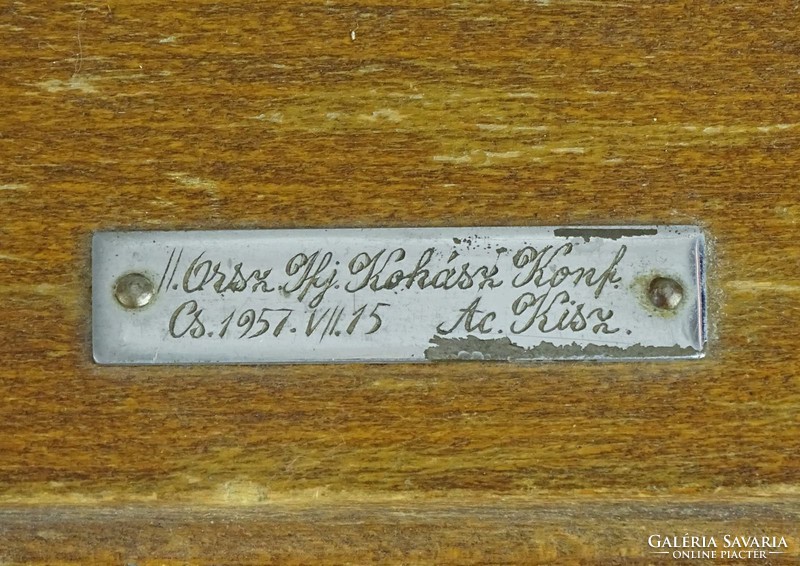 0K303 Íróasztali kellék kohászati emlék 1957