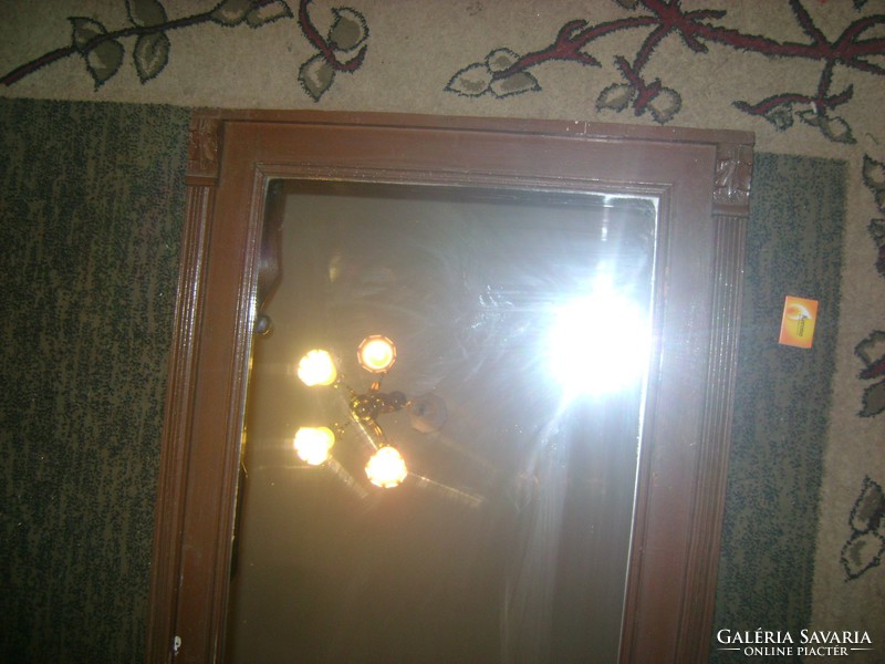 Old Old German mirror - 94.5 x 65 cm