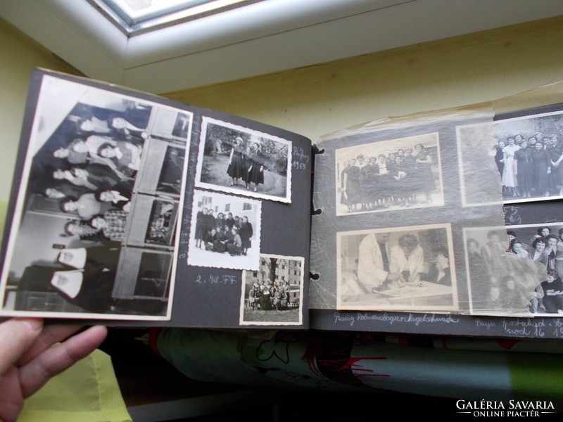 Foto album 1950-58, 162 db családi képek