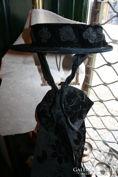 Tiroli antik női kalap