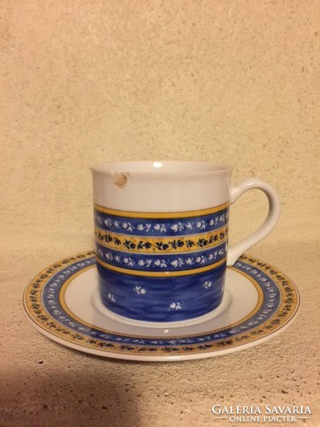 Jet marked coffee cup and saucer (56)