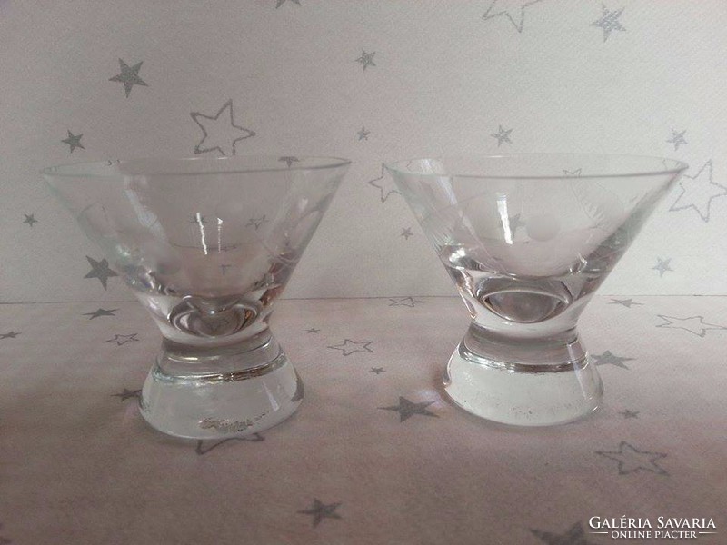 Glass of liqueur 2 pcs