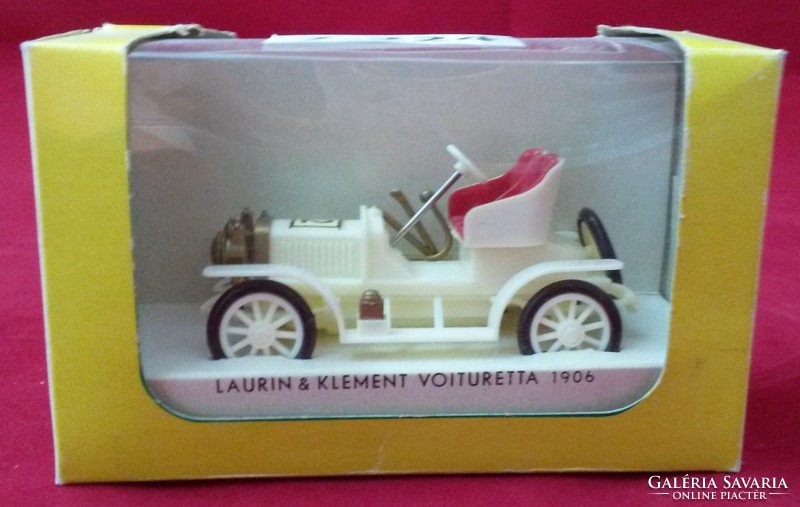 7224 Veterán autó dobozában LAURIN & KLEMENT 1906