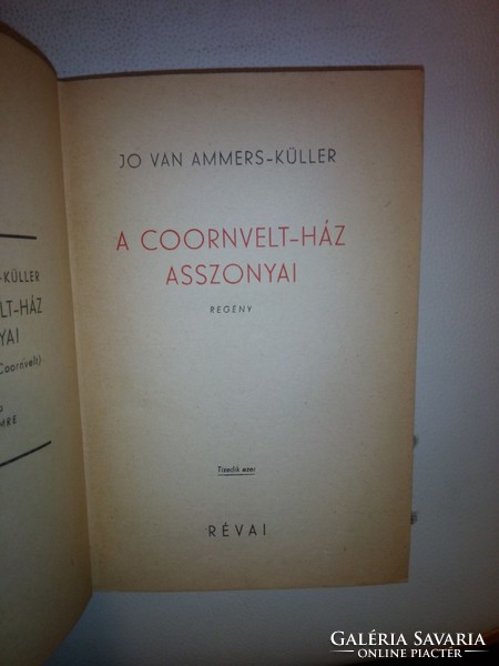  Jo van Ammers Küller: A Coornvelt-ház asszonyai 