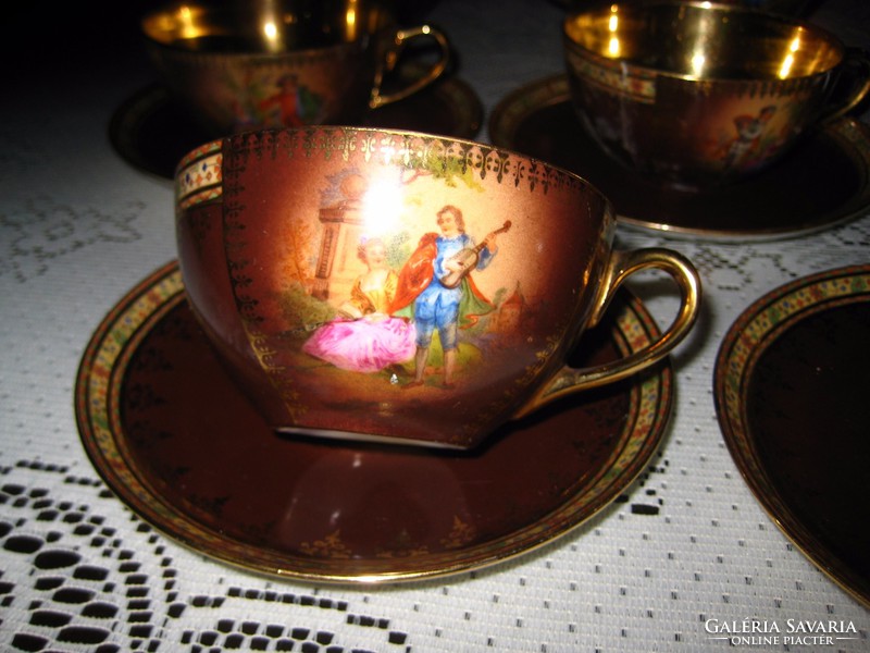 Altwien , antik  teás készlet