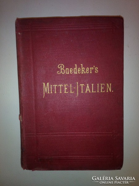 Karl Baedeker: Mittel-Italien und Rom (1896)