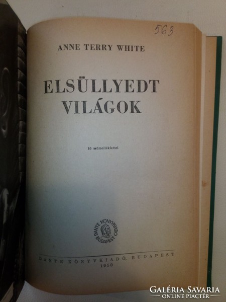 Anne Terry White: Elsüllyedt világok (1950)