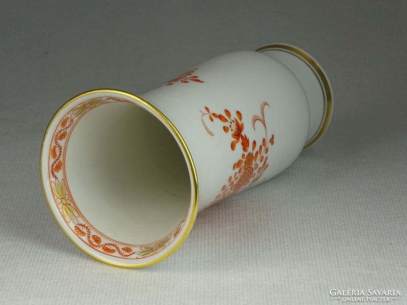 0N352 Antik kardos Meisseni porcelán váza
