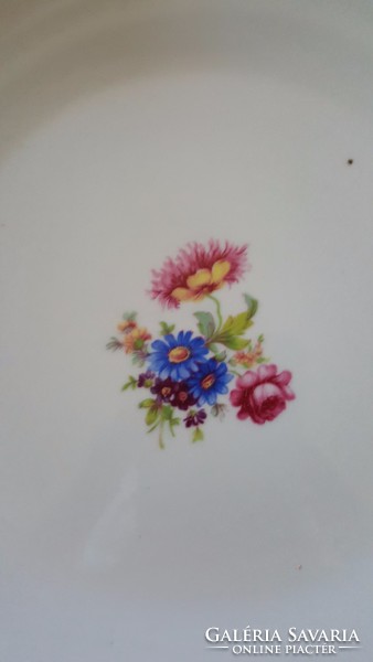 3 db. virágos Zsolnay tányérok--- CSAK 1000 FT.