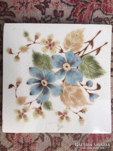 Antique Zsolnay tiles are a special collector's item