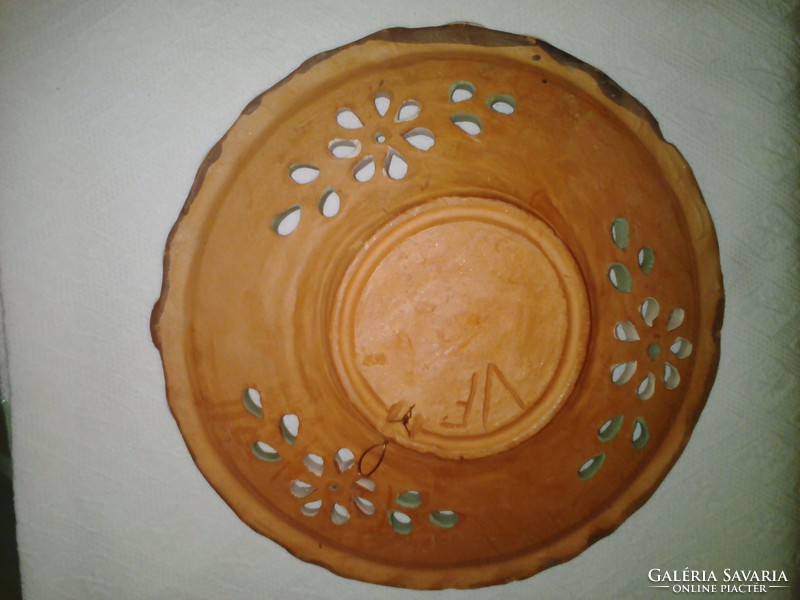 Ceramic wall plate, plate - old mines?