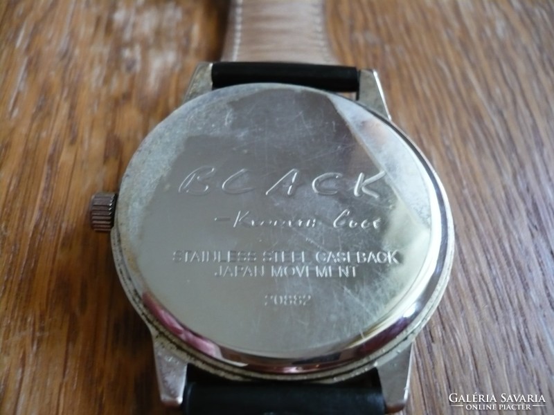 Kenneth Cole Black kvarc szerkezetű férfi óra