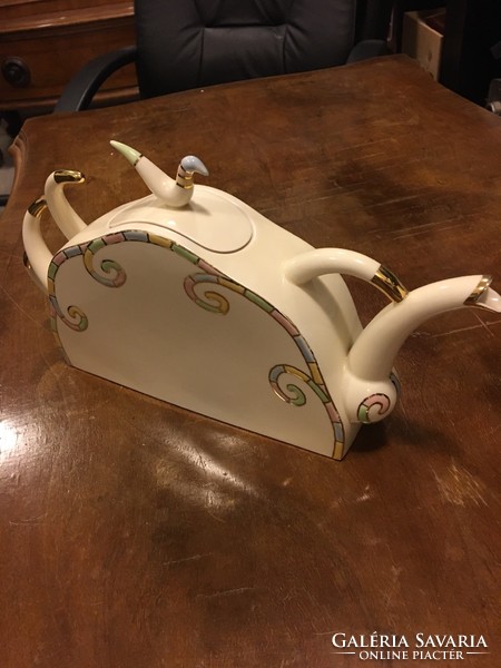 Zsolnay art deco teapot