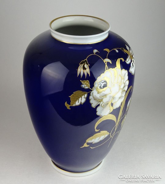 0N640 Régi jelzett Wallendorf porcelán váza 29 cm