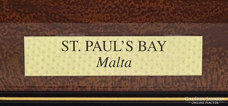 0O289 Máltai kép : Szent Pál öböl