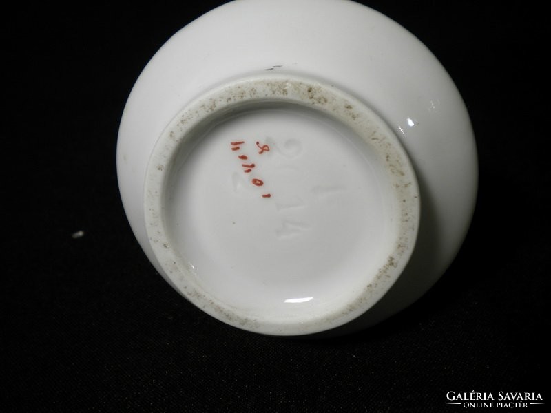S126 Fajansz porcelán tejszínes kiöntő