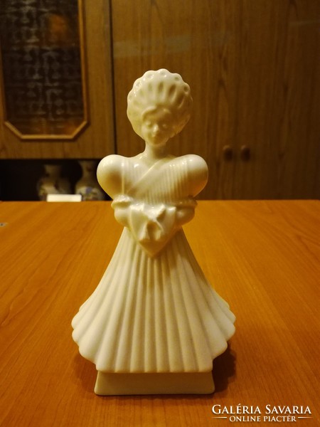 Herendi porcelán lakodalmas menyasszony figura