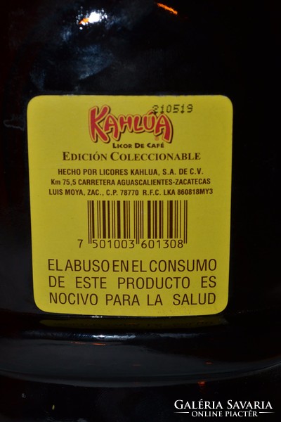 Mexikói kávé likőrös üveg  ( DBZ 0095 )