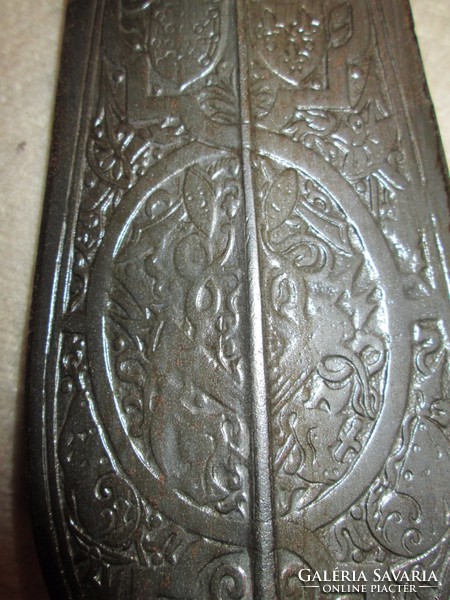 Decorative cast iron spontoon