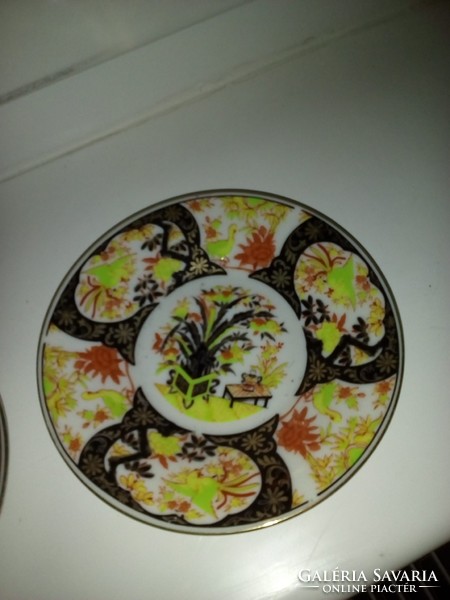 2 db japán kézzel festett tányérka