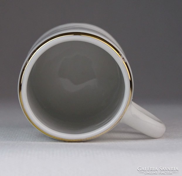 0P725 Kisméretű Liechtenstein porcelán bögre 6 cm