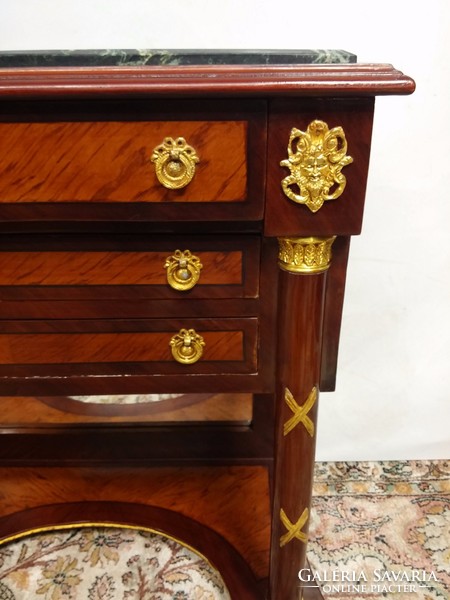 3 drawer neo-empire chest of drawers