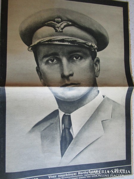 The death of István Horthy from Nagybánya 1942 large-sized picture newspaper special issue 40 x 29 cm
