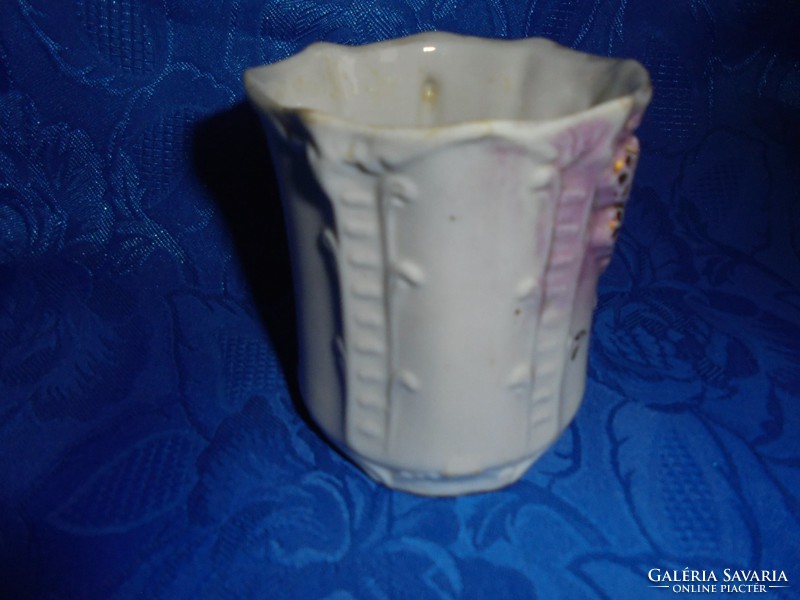 Szecessziós régi porcelán bögre