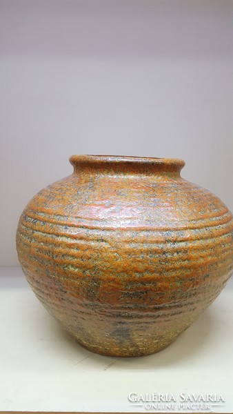 Huge ceramic vase, applied art, retro, around 1970 - 0276