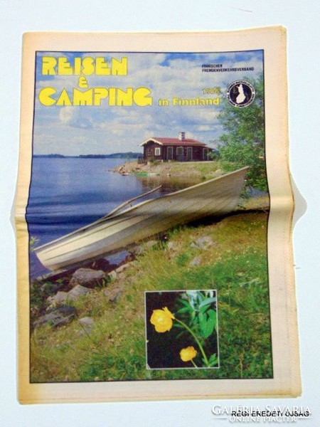 1986  /  REISEN E CAMPING  /  RÉGI EREDETI KÜLFÖLDI  ÚJSÁG Szs.:  3653