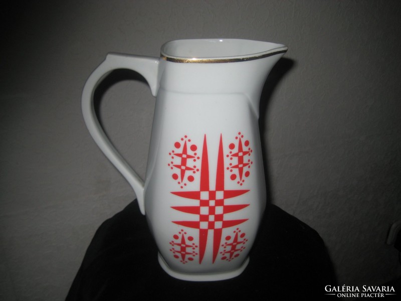 Zsolnay retro water jug 23 cm, 1 liter