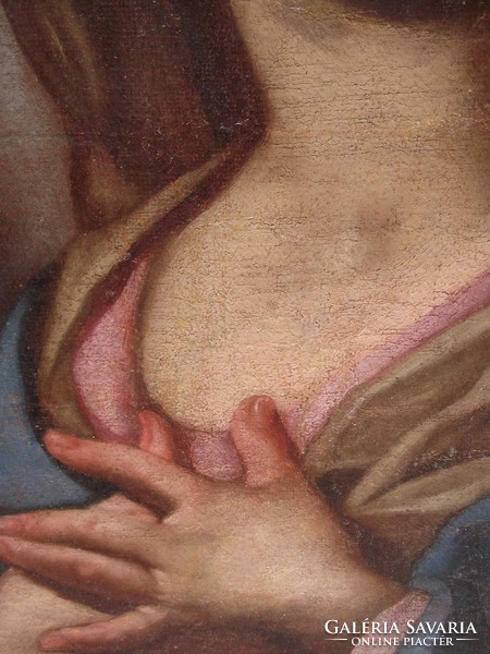 Francesco Trevisani köre (1656-1746): Szeplőtelen Madonna portré