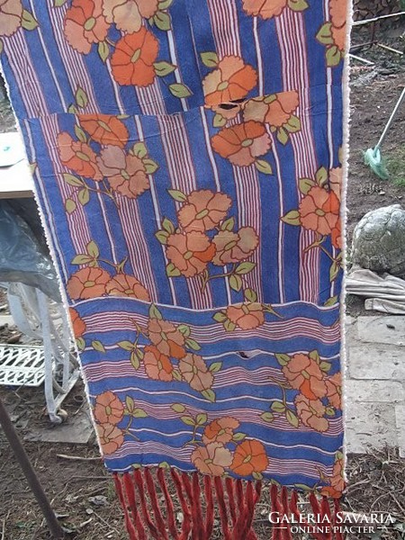 Retro suba Faliszőnyeg-falvédő-szőnyeg szép állapot 100x45 cm