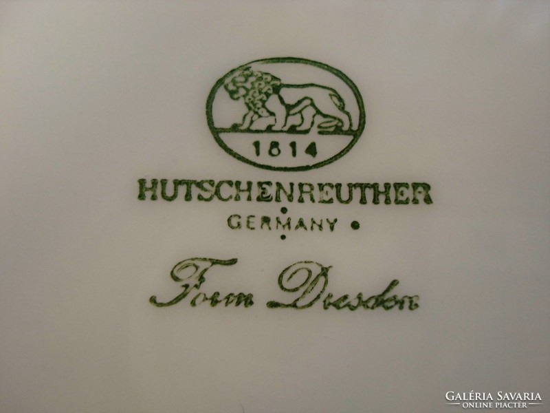 6 db Hutschenreuther porcelán tányér 