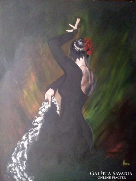A táncosnő c. festmény