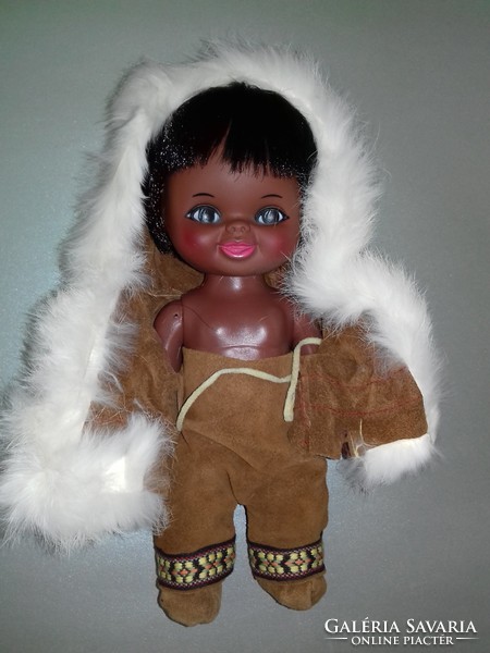 Marked original reliable toy canada native doll 1969