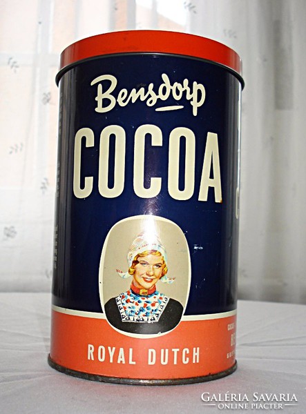 Old Dutch tin cocoa box