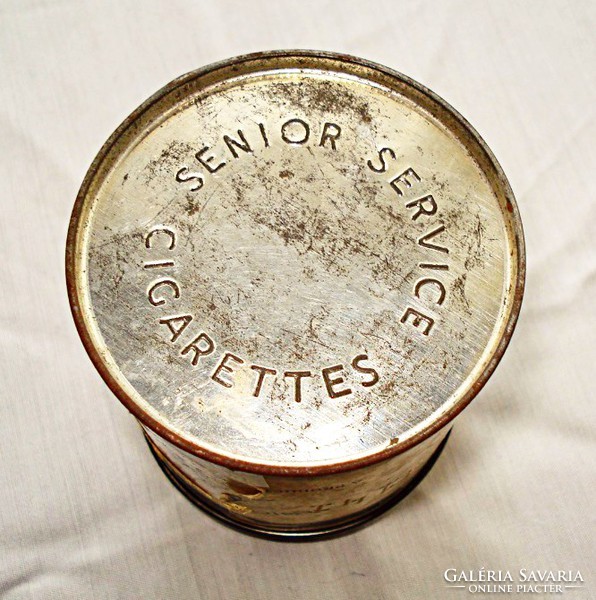 Senior Service brit fém cigarettásdoboz 1900-as évek eleje