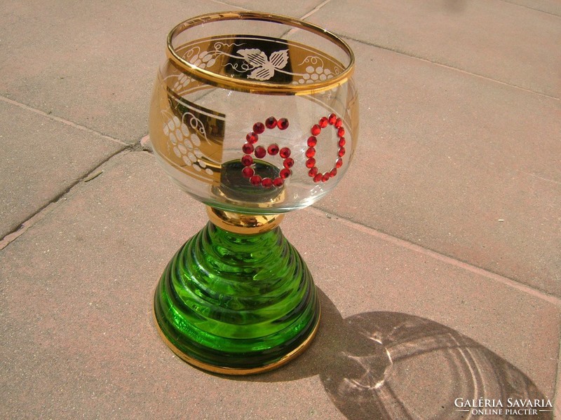 Old Viennese wine cup with jukebox structure from the 1960s