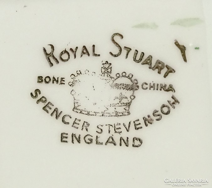 0Q944 Régi Royal Stuart angol porcelán hamutál