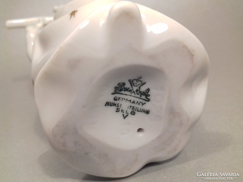 Antik Rosenthal porcelán angyal angyalka