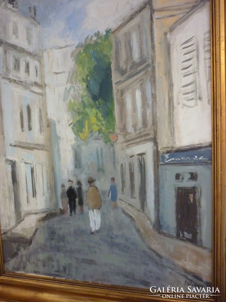 Margaret Szilvásy (1898 - 1977 - Paris Street)