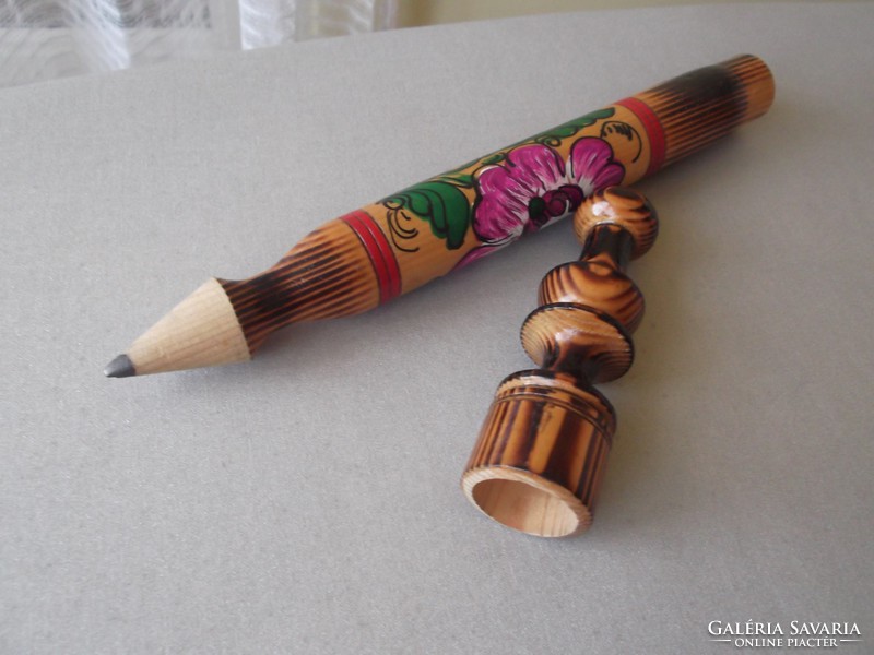 Wooden pen pencil for sale! Retro!
