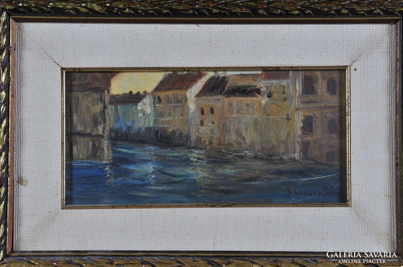 Ismeretlen festő: Velencei látkép