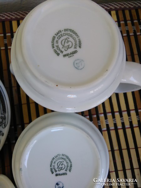 Rare Gebrüder Benedict porcelain set