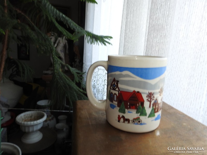Spectacular Christmas vintage mug