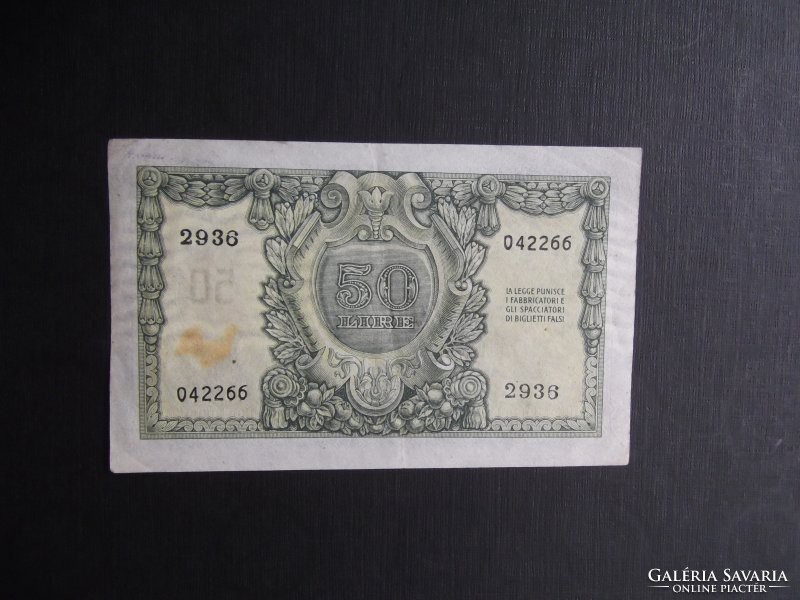 Olaszország - 50 lire 1951